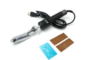 YVOKERN Digital Display Electric Mini Iron for Craft Leather Repair Shoes Bag Crease Removal Vinyl Heat Transfer Doll Clothes