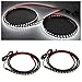 YITAMOTOR 2pcs 60 inches LED Truck Bed Light Strip Lamp White Waterproof Lighting Kit for Truck Cargo Boat Pickup RV SUV, with On-Off Switch Fuse 2-Way Splitter Cable, 12v