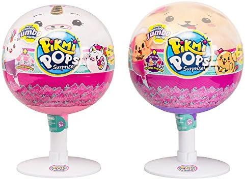 Pikmi Pops Dream the Unicorn / Bento The Dog Stretchy Jumbo Plush Display Size Season 2 (2 pack)