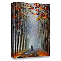Canvas Wall Art Vintage Oil Painting Canvas Prints Home Artwork Decoration for Living Room,Bedroom - 12x18 inches