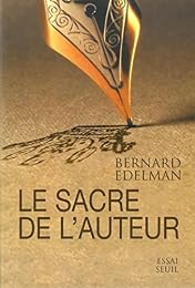 Le  sacre de l'auteur
