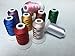 HGFLMR Polyester Embroidery Machine Thread Bright and Beautiful Colors for Brother Babylock Janome Singer Pfaff Husqvarna Bernina Machines (550Y, 12C)