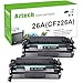 Aztech Compatible Toner Cartridge Replacement for HP 26A CF226A 26X CF226X M402dn M402n M426fdw M426fdn (Black, 2-Pack) primary