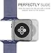 Apple Watch Band, [Unique Magnet Lock] Fintie 42mm Milanese Loop Stainless Steel Bracelet Smart Watch Strap for Apple Watch Series 1 Series 2 42mm All Models, No Buckle Needed - BLUE