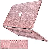 MacBook Pro 13 Case 2019 2018 2017 2016 Release A2159/A1989/A1706/A1708,Anban Glitter Bling Smooth Shell Slim Snap On Case with Keyboard Cover Compatible for Newest Mac Pro 13 with/Without Touch Bar