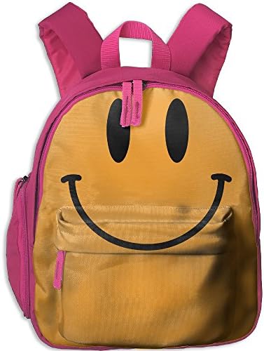 Kid's Cartoon Smile Face Shoulder Backpack Bookbag