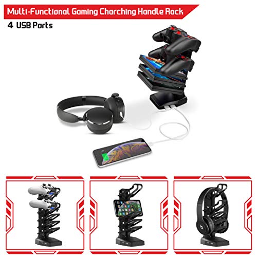 NeueFlux Gaming Desk 55 Inch Racing Style, T-Shaped Computer Desk with Full Desk Pad, Large Ergonomic Gaming Table Gamer… - Image 4