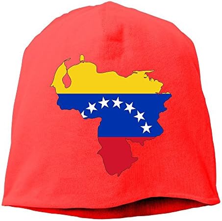 Fgjnmeiro Unisex Flag Of Venezuela Adventure Unisex Stretch Beanie Skull Cap Knit Hat For Men Women Black Winter Hat