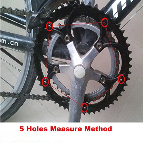 Joan Bicycle Chainring Sprockets Cranksets Guard Protector 48t 5 Bolts 100mm, Bike Chainstay Protector - Thumbnail 2