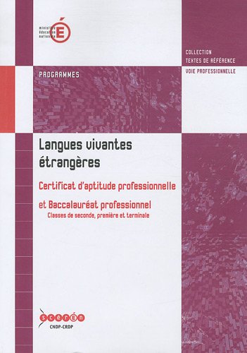 Langues vivantes étrangères