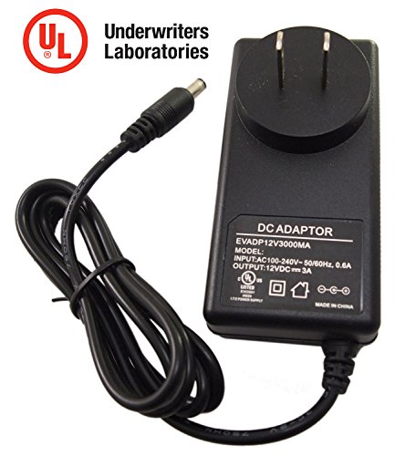 EVERTECH 12V DC 3A (3000mA ) ( 100V-240V AC/DC 12V ) with 1 to 4 Splitter Power Splitter ( 4 Port ), UL Certified Power Adapter for CCTV Security Cameras and RGB LED Strip Lights - Thumbnail 3