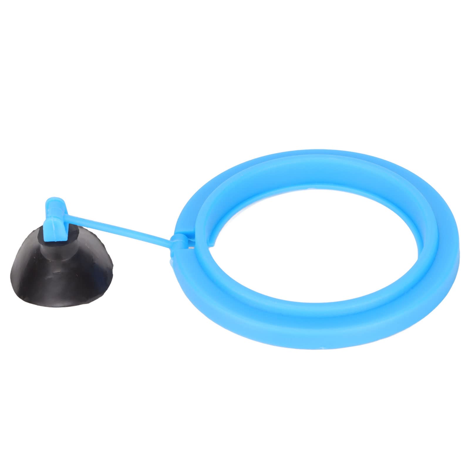 HEEPDD Aquarium Feeding Ring, Convenient Self-Adjusting Floating Aquarium Ring with Strong Suction Cup for Flake Feeding