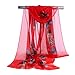 Women Scarf, Malltop Ladies Butterfly Printing Soft Wrap Shawl Chiffon Neckerchief