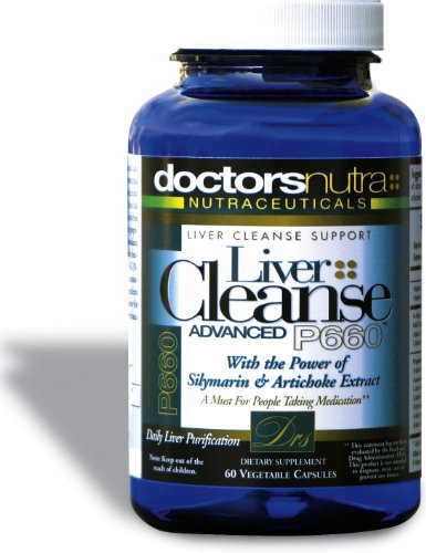 Liver Detox Cleanse All Natural Formula with N-A-C, Milk Thistle, Green Tea Extract and other Herbs and Botanicals