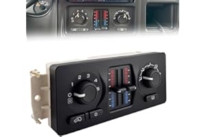 JAVENYIMAN 599-210XD Climate Control Module AC Heater HVAC Panel Compatible with 2003-2007 Chevy Silverado GMC Sierra Tahoe Suburban Avalanche Trailblazer Yukon Envoy Cadillac Escalade AC Control Panel