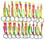 20 Amazing Arrow Rocket Copters. Led Light Helicopter Flying Toy - Elastic Powered Sling Shot Heli. Similiar to Flare Copter by Gingerscoolstuff
