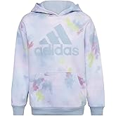 adidas girls Gradient Fleece Pullover Hoodie