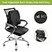 Comfom Lumbar Support Pillow for Office Chair & Car Seat - Wide Soft Home Comfort Memory Foam Cushion with Straps & Washable Cover - Lower Back Pain Relief Ergonomic Orthopedic Design (Black)