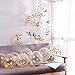 Gold Confetti Party Balloons 100 Pack 12 With Golden Paper Confetti Dots for Party Supplies Wedding Graduation Birthdays Bridal Shower â€¦