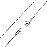 AmyRT Jewelry 1.2mm Titanium Steel Black Gold Silver Cable Chain Necklaces for Women 16 to 30 in