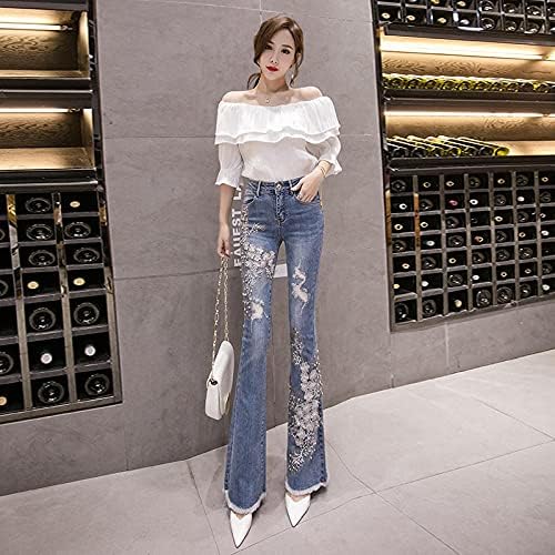 QXXKJDS Women S Flared Jeans Women S 