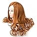 Training Mannequin, Luckyfine 24'' Natural Golden Super Long Hair Mannequin Hairdressing Head, Synthetic Hair Styling Head with Clamp, Model Head for Makeup, Hair Hairdressing, Jewelry Display