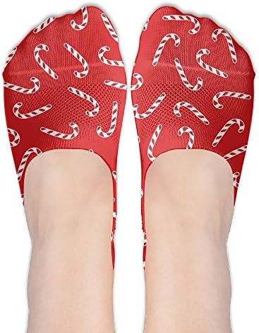 Red Tick Candy Print Antiskid And Lovely Special Women's Sock One Size