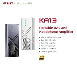 FiiO/JadeAudio KA13 Portable DAC Dongle, USB-C