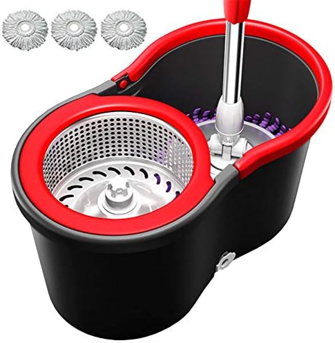 マイクロファイバーモップ ができるので 腰痛のある方や高齢の方にとってはとても便利です 水拭き バケツ フローリング 雑巾がけ 畳 雑巾 クリーナー ホーム キッチン B086qslkzr 床 清掃 掃除 モップかけセット 畳 床掃除 バケツ