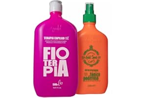Everk Fioterapia 500 ml | Gold Spell Tonic 250ml Brazilian Keratin Treatment | One Single Step | Straightening Smoothing System
