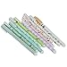 Rbenxia Wholesale Colorful Gel Ink Pen Plastic Cartoon Pin Type Pack of 10pcs (Style 4)