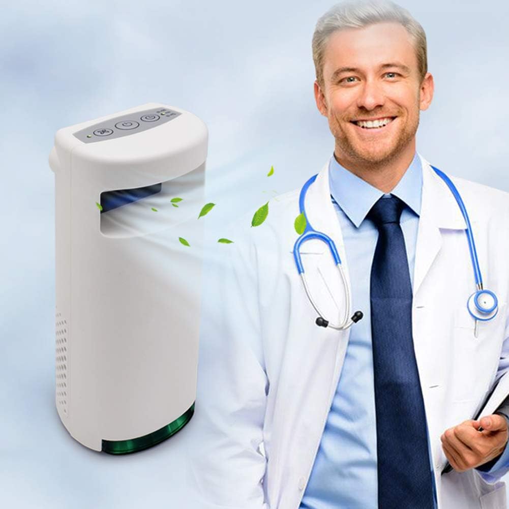LTLGHY Air Purifier, UV-C Sanitizer And Deodorizer, Kills Germs, Freshens Air And Reduces Odors From Pets, Smoke, Mold, Cooking And Laundry, Germ Guardian Air Purifier