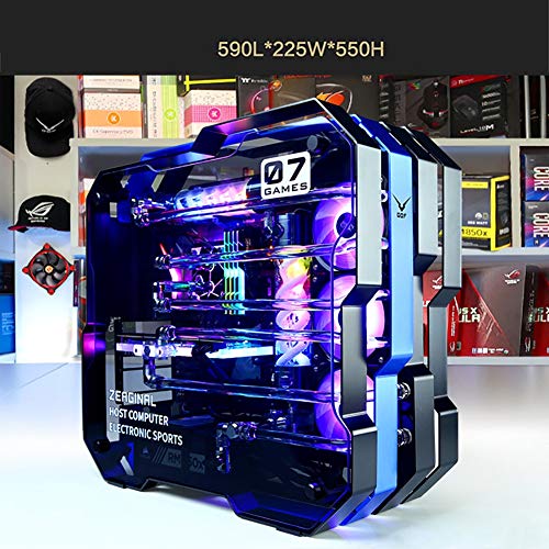 Aceyyk Supremacy VR 4K Gaming Computer PC Desktop, i9-9900K Dual RTX 2080Ti SLI 11GB Custom Loops RGB Liquid Cool 64GB DDR4 1TB 970 Evo M.2 Windows 10 PRO,RTX2080TI