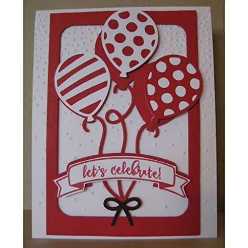 Yeahii Balloon Cutting Dies Stencil DIY Scrapbooking Embossing Album Paper Card Crafts