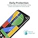[3 Pack] L K Screen Protector for Google Pixel 4 XL, [Frame-Installation] Tempered Glass 9H Hardness, Lifetime Replacement Warranty