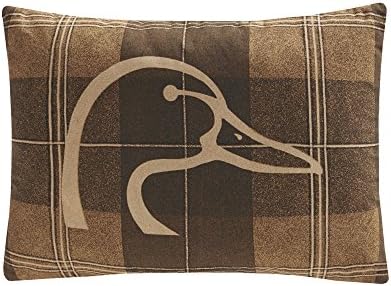 Kimlor Ducks Unlimited Oblong Plaid Pillow