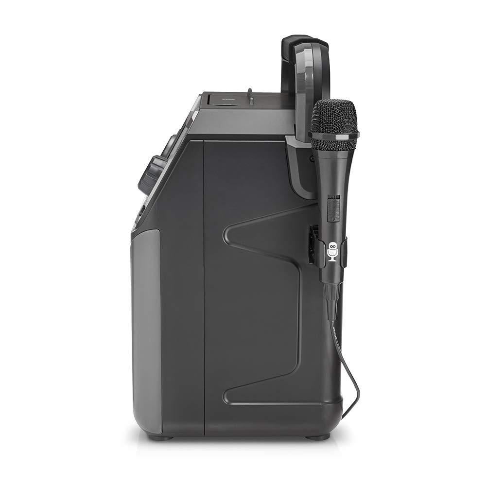 Singing Machine STVG782BK Groove XL Karaoke System with Bluetooth and Voice Effects, Black