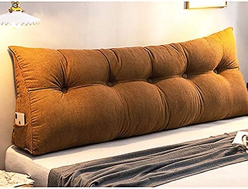 ヘッドボードクッション まくら 背もたれ枕 畳ベッドラージクッション ピローソファフォルダ 読書枕 腰当てクッション インテリア プレゼント 腰まくら 三角クッション おしゃれ カラー レストクッション 低反発 180 50cm