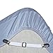 My Perfect Dreams Adjustable Bed Fitted Sheet Straps Fasteners Suspenders Clips Grippers Set of 4 - White