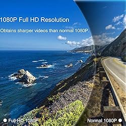 Dash Cam Front 1080P FHD, GOODTS Car Camera