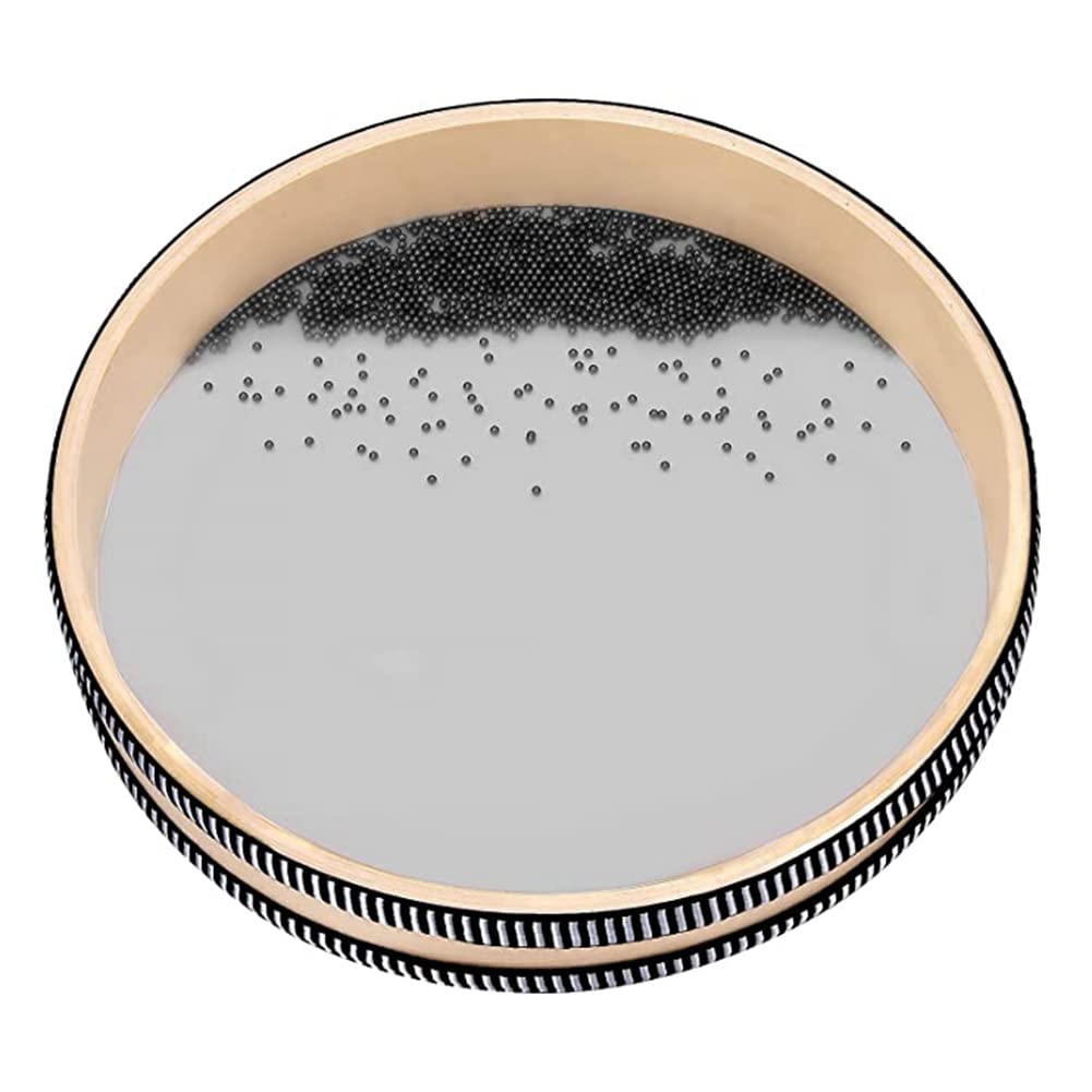 BGFAVCV 1 Pieces Ocean Drums for and Relaxation Natural Color Rain Drums for Stress Relief Sound Healing Instruments