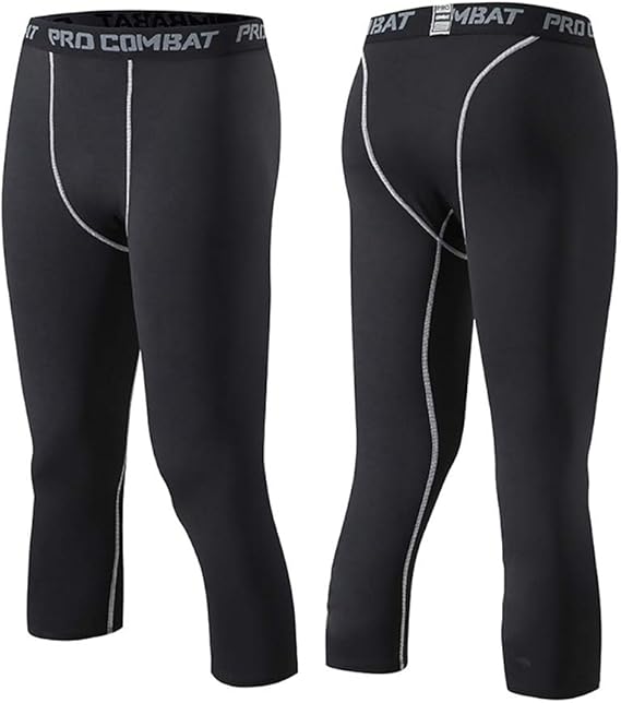 Amazon Wodery メンズ スポーツタイツ コンプレッションタイツ 七分丈 レギンス ランニングタイツ ストレッチパンツ 吸汗速乾 加圧 パワーストレッチ コンプレッションタイツ 通販