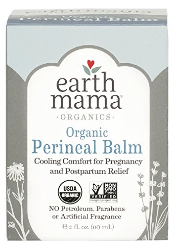 Earth Mama Organic Perineal Balm for Pregnancy and Postpartum, 2-Fluid Ounce