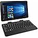 RCA 10 inches Windows 10 - Tablet PC W/Detachable Keyboard-Black Color