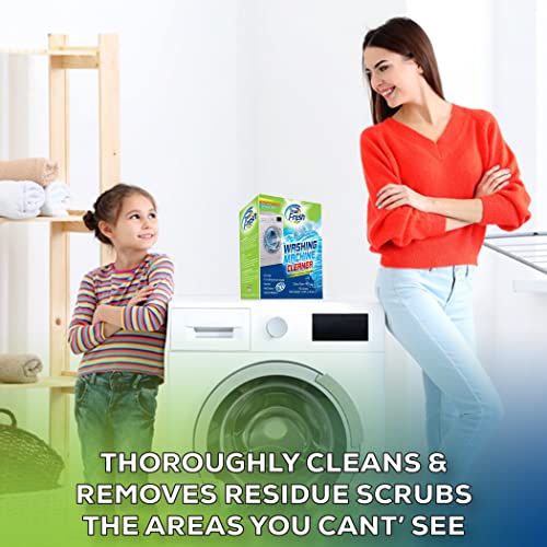 True Fresh Washing Machine Cleaner Tablets, 25 Solid Deep Cleaning