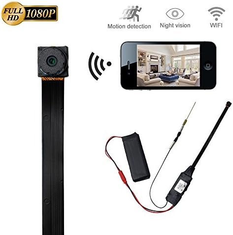 Wifi Small Camera LXMIMI 1080P Mini Wifi Wireless Nanny Cam Mini Home Security Camera with Motion Detection
