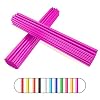 Spaakhuiden, PSLER 72 Stuks Purper Spaakomslag Velgafdekkingen Trim Wrap Cover Decoratie, Beschermer Pijp Motorfiets…
