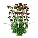 QUMY Large Aquarium Plants Artificial Plastic Fish Tank Plants Decoration Ornament Safe for All Fish 15.7 inch Tall 7.09 inch Widethumb 4