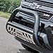 ARIES B35-9002 3-Inch Black Steel Bull Bar Select Nissan Frontier, Pathfinder, Xterra