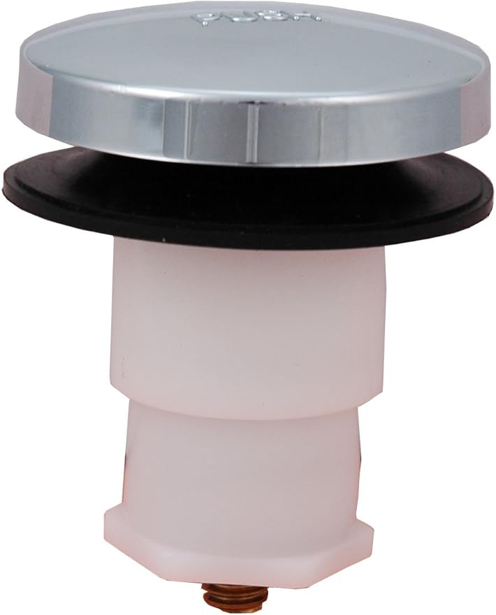 Bathtub Drain Plug Drain Stopper, TipToe Bath Plunger (3/8